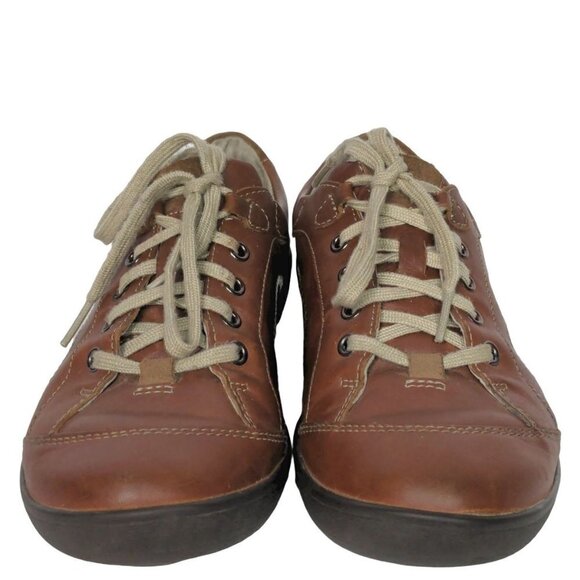 Clarks Privo Mens Brown Leather Oxford Shoes Size 8.5 M main image 5